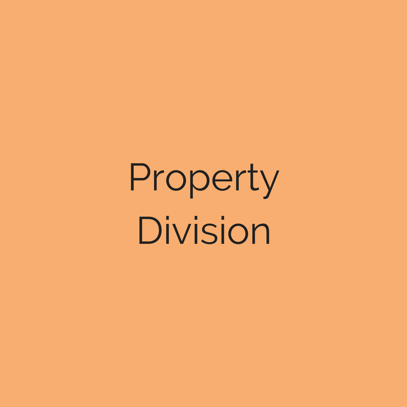 Property Division- Legal Separation Frederick MD